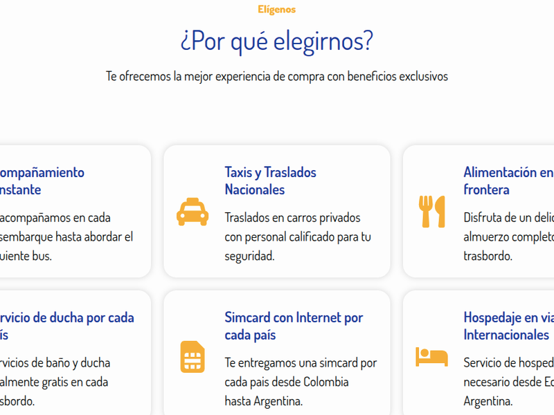 Servitravel – Plataforma de venta de boletos de bus