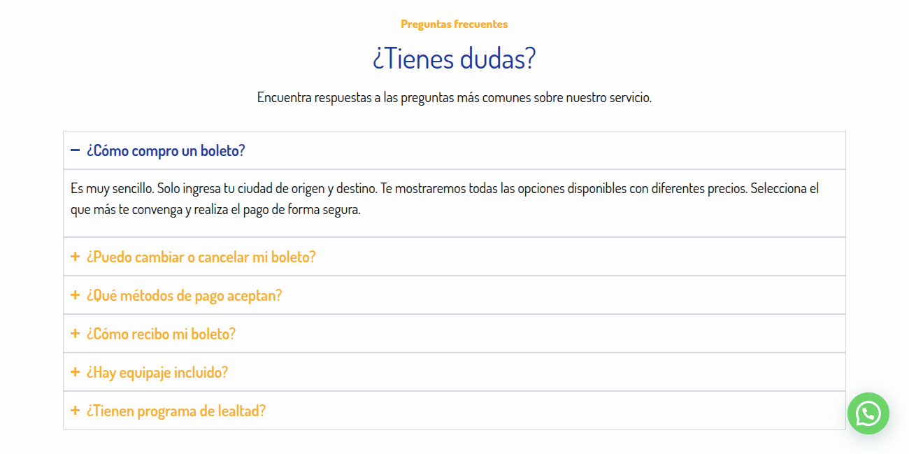 Servitravel – Plataforma de venta de boletos de bus